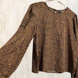 Leopard Long Sleeve Blouse🐆